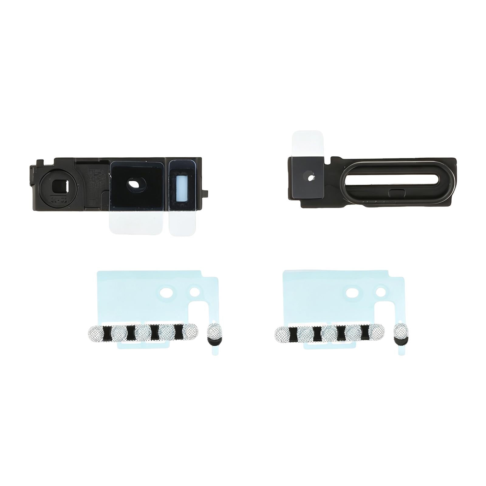 For iPhone 17 Pro Max 10sets Speaker Ringer Buzzer Dustproof Mesh (Blue)
