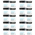 For iPhone 17 Pro Max 10sets Speaker Ringer Buzzer Dustproof Mesh (Silver)
