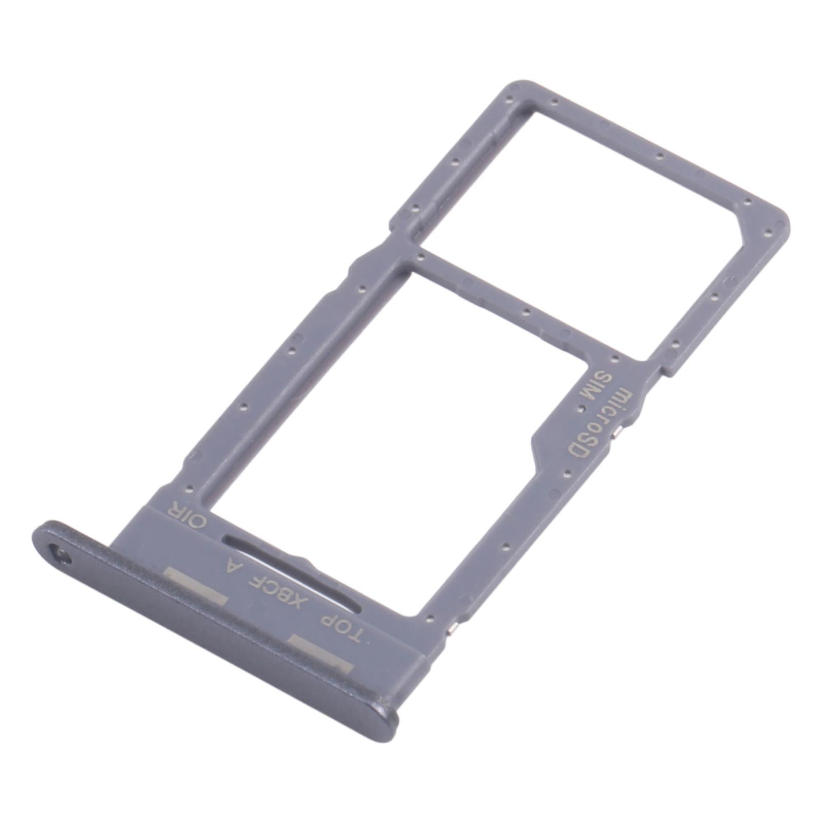 For Galaxy Tab A11+ SM-X236/X230 Original SIM + Micro SD Card Tray (Black)