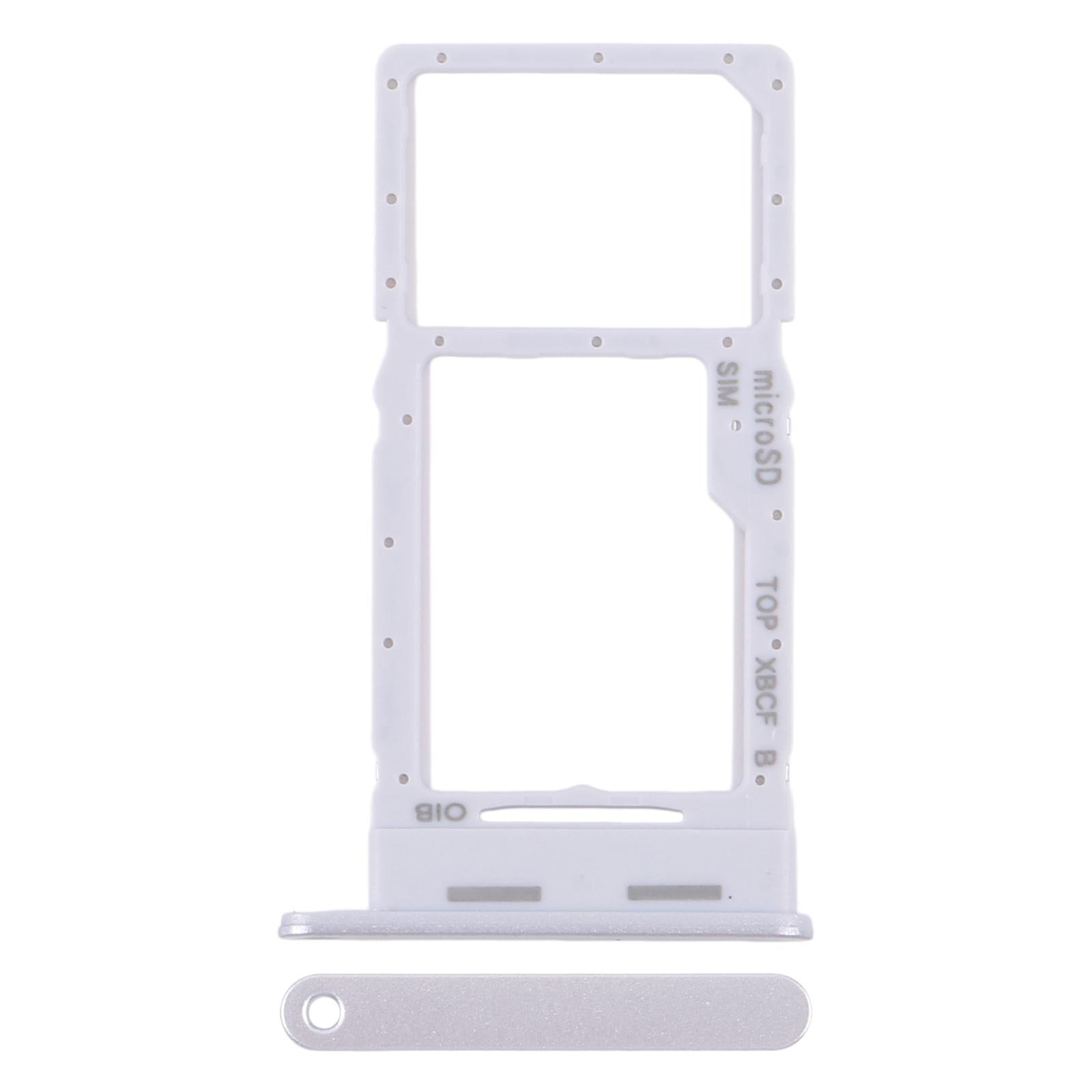 For Galaxy Tab A11+ SM-X236/X230 Original SIM + Micro SD Card Tray (Silver)