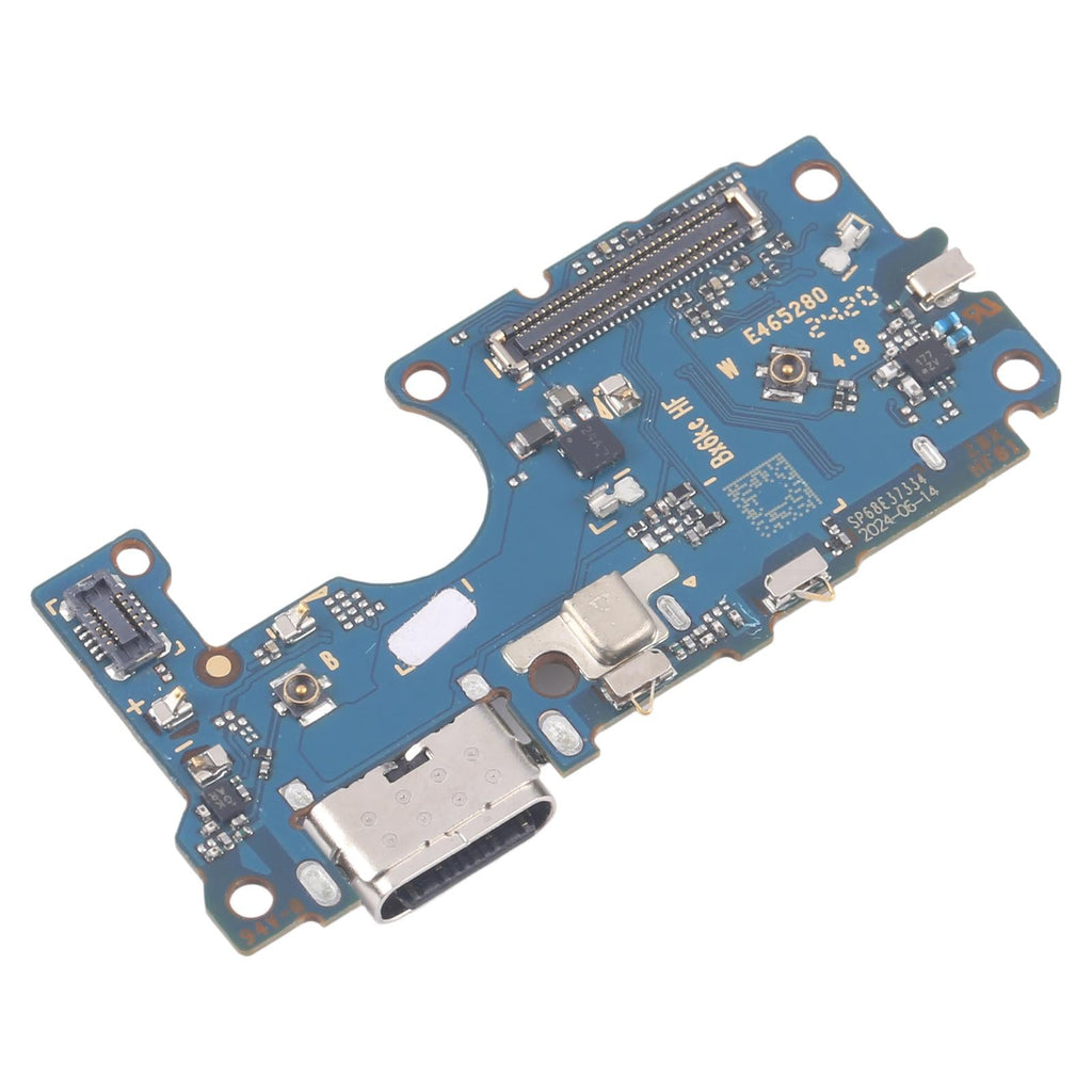 For Motorola Moto G85 Original Charging Port Board With SIM Card Holder Socket