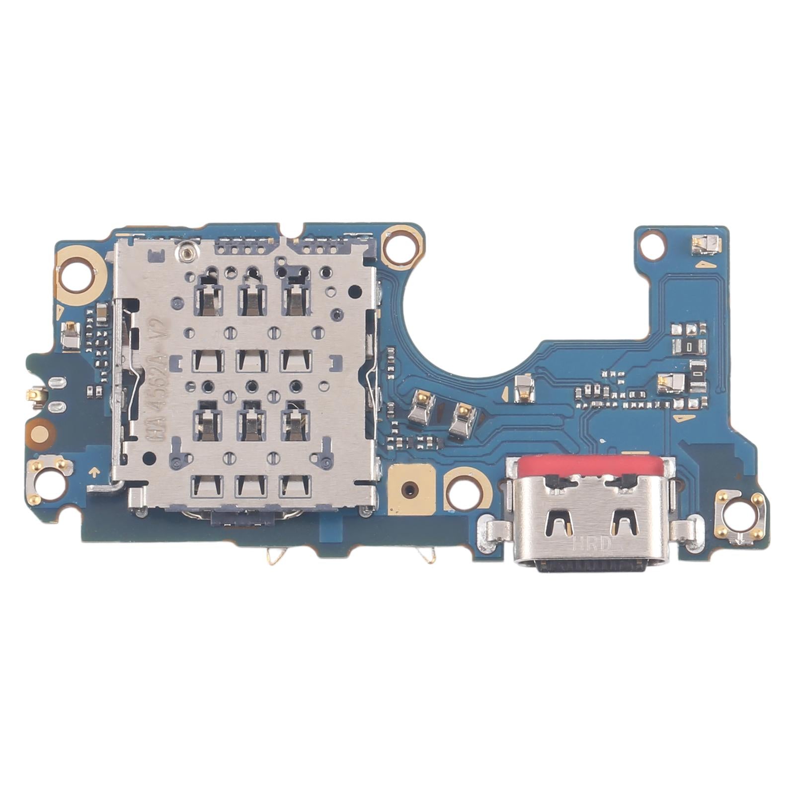 For Motorola Moto G85 Original Charging Port Board With SIM Card Holder Socket