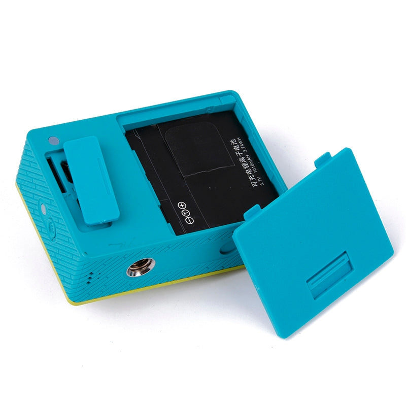 Interface Cover + Battery Back Cover for Xiaoyi(Blue)