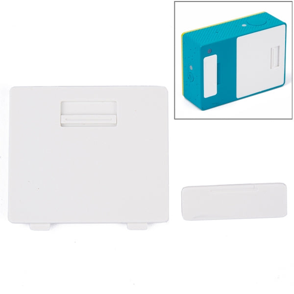 Interface Cover + Battery Back Cover for Xiaoyi(White)