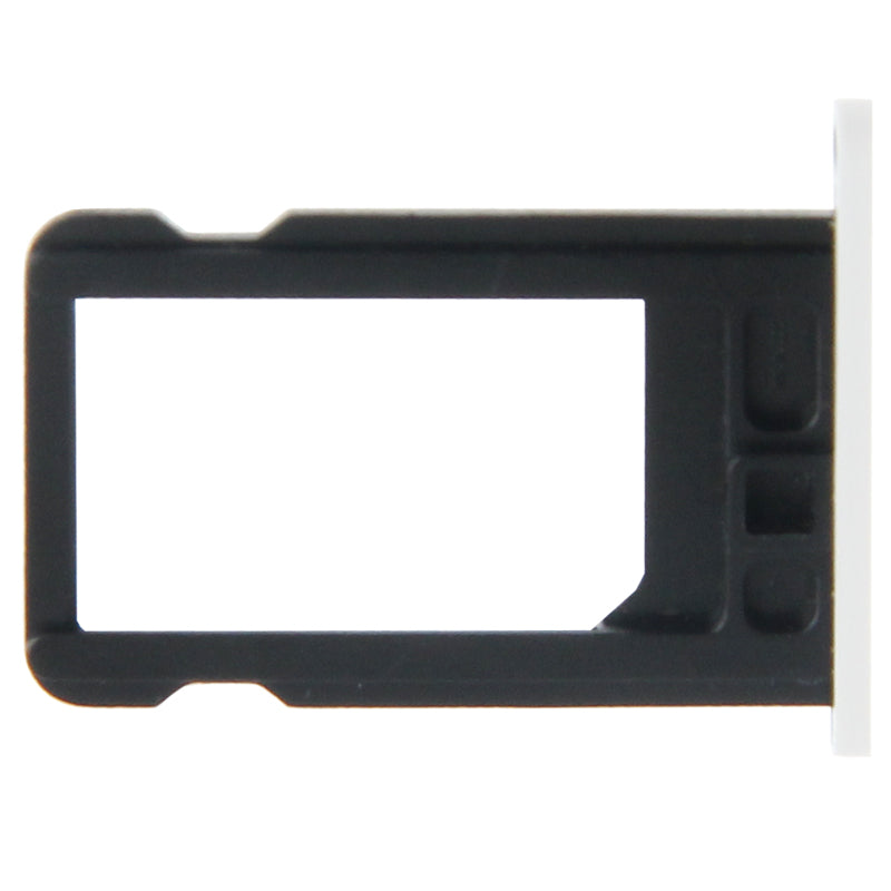 SIM Card Tray Holder for iPhone 5C(White)