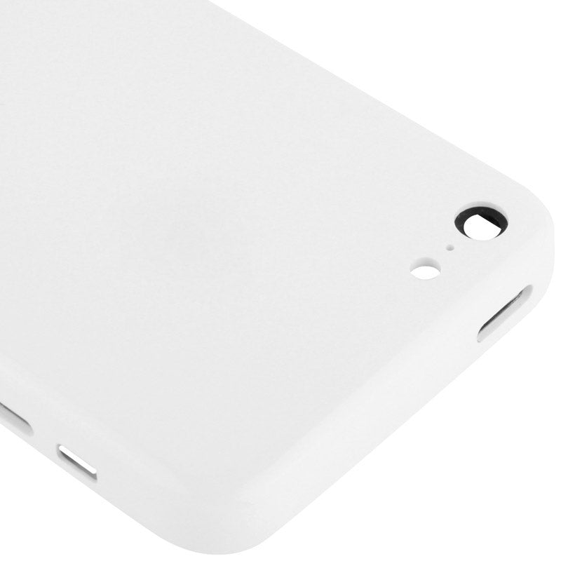 Full Housing  Chassis / Back Cover with Mounting Plate & Mute Button + Power Button + Volume Button + Nano SIM Card Tray for iPhone 5C(White)