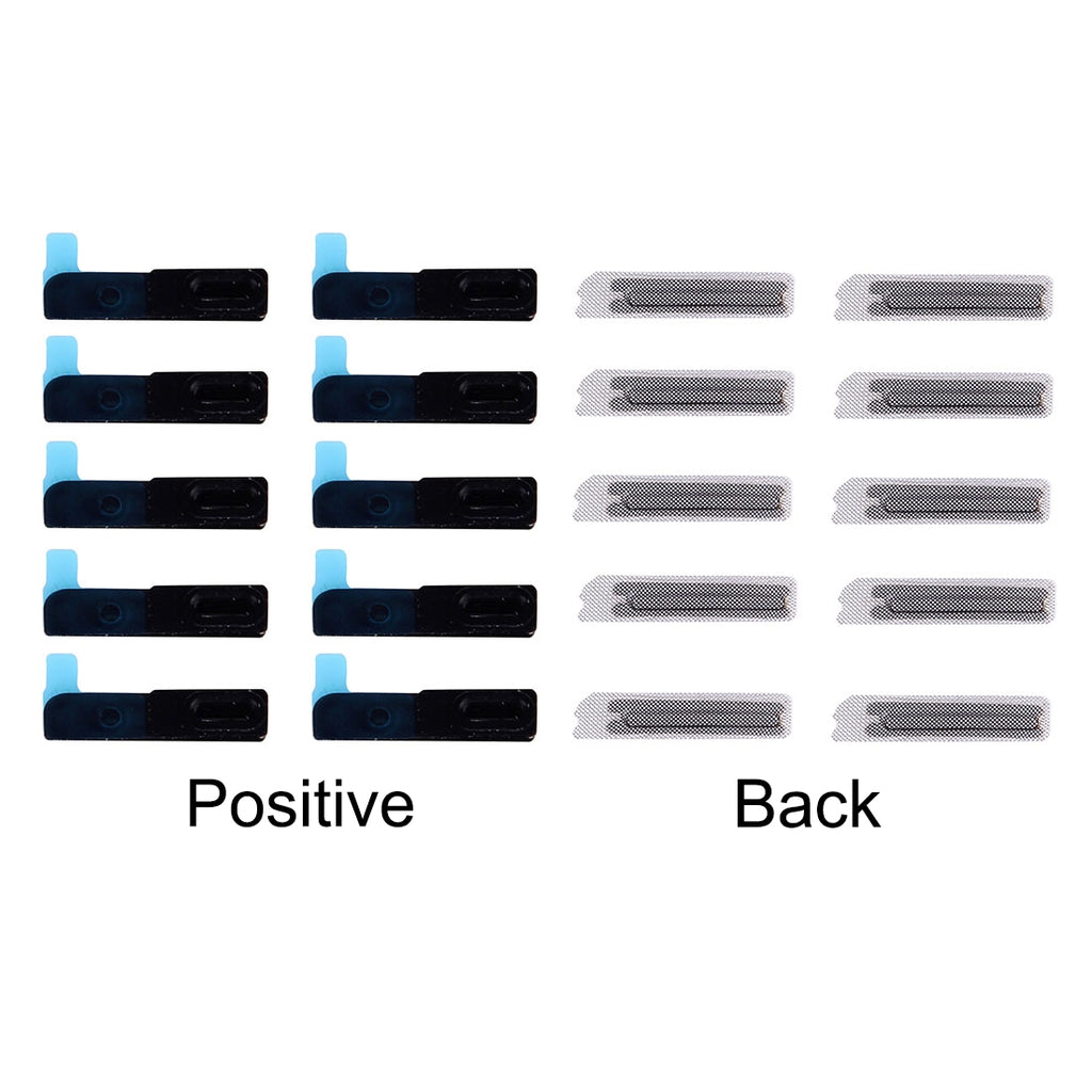 Earpiece Speaker Mesh Cover with Gasket  for iPhone 6 & 6 Plus, 10 pairs/set