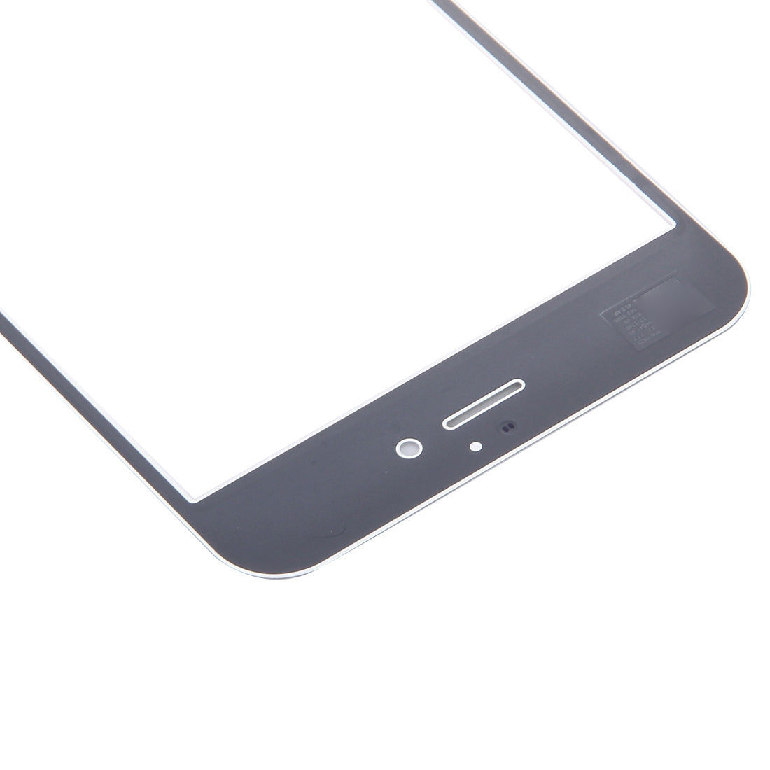 3 in 1 for iPhone 6s Plus (Front Screen Outer Glass Lens + Front Housing LCD Frame + Home Button)(Silver)