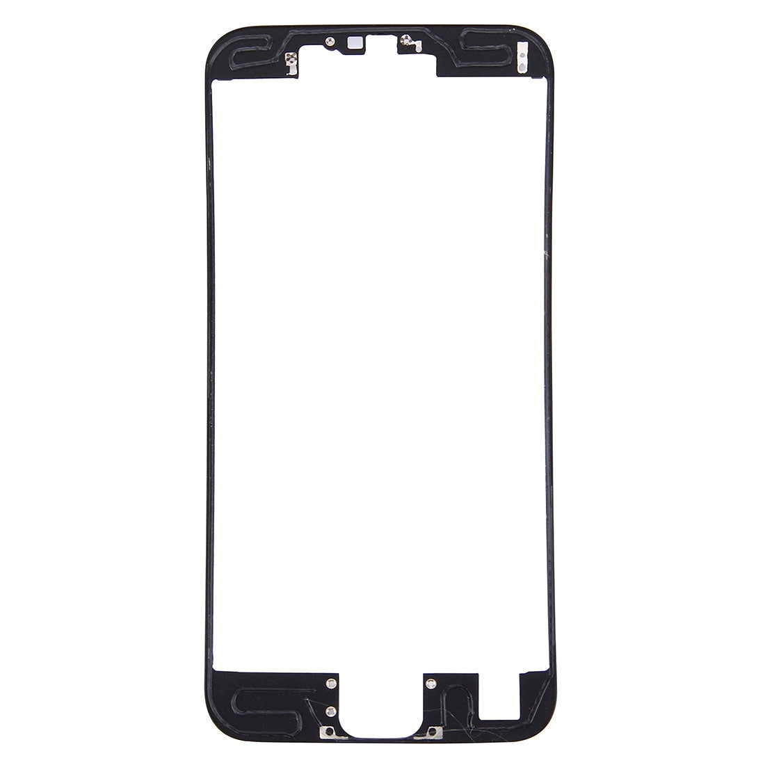 Front Housing LCD Frame for iPhone 6s (Black)