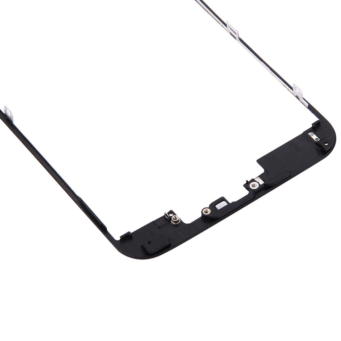 Front Housing LCD Frame for iPhone 6s (Black)
