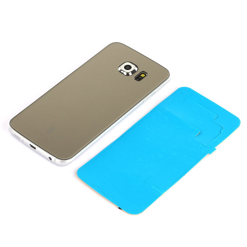 For Galaxy S6 Edge / G925 Original Battery Back Cover (Gold)