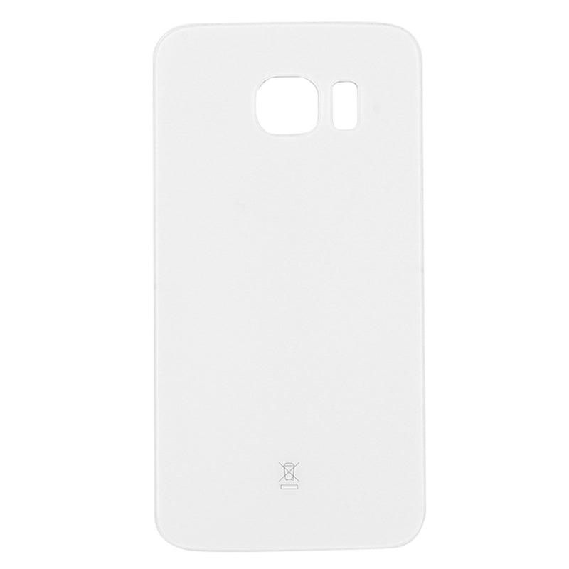 For Galaxy S6 Edge / G925 Original Battery Back Cover (White)