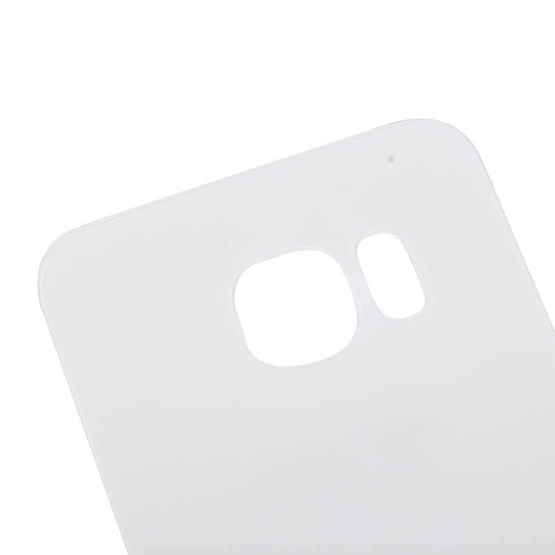 For Galaxy S6 Edge / G925 Original Battery Back Cover (White)