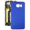 For Galaxy S6 Matte Metal  Battery Back Cover (Dark Blue)