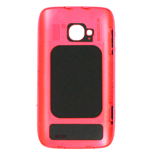 Original Housing Battery Back Cover + Side Button for Nokia 710(Red)