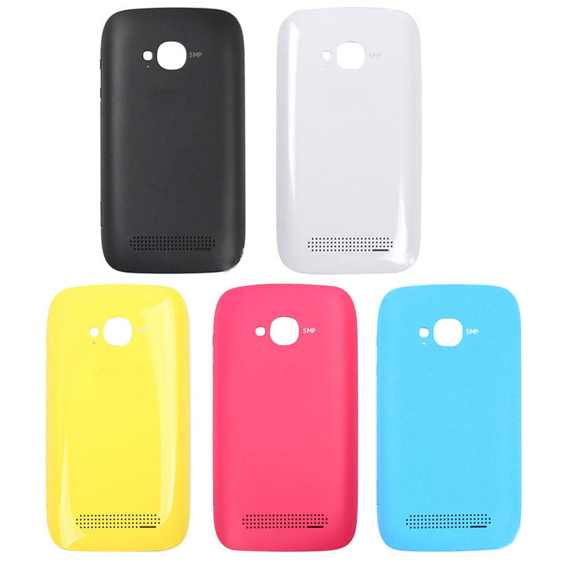 Original Housing Battery Back Cover + Side Button for Nokia 710(Red)