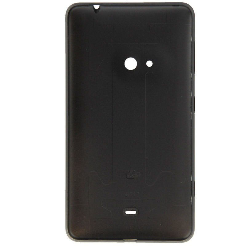 for Nokia Lumia 625 Original Housing Battery Back Cover with Side Button(Black)