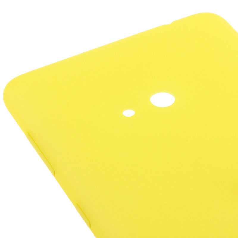 Original Housing Battery Back Cover with Side Button for Nokia Lumia 625 (Yellow)