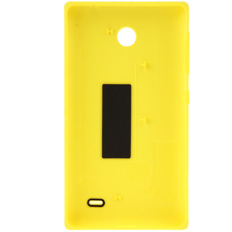 Original Plastic Battery Back Cover + Side Button For Nokia X (Yellow)
