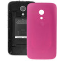 Solid Color Plastic  Battery Back Cover for MOTO G / XT1032(Purple)