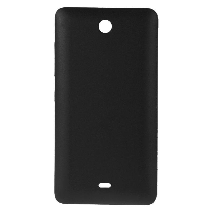 Frosted Surface Plastic Back Housing Cover for Microsoft Lumia 430(Black)