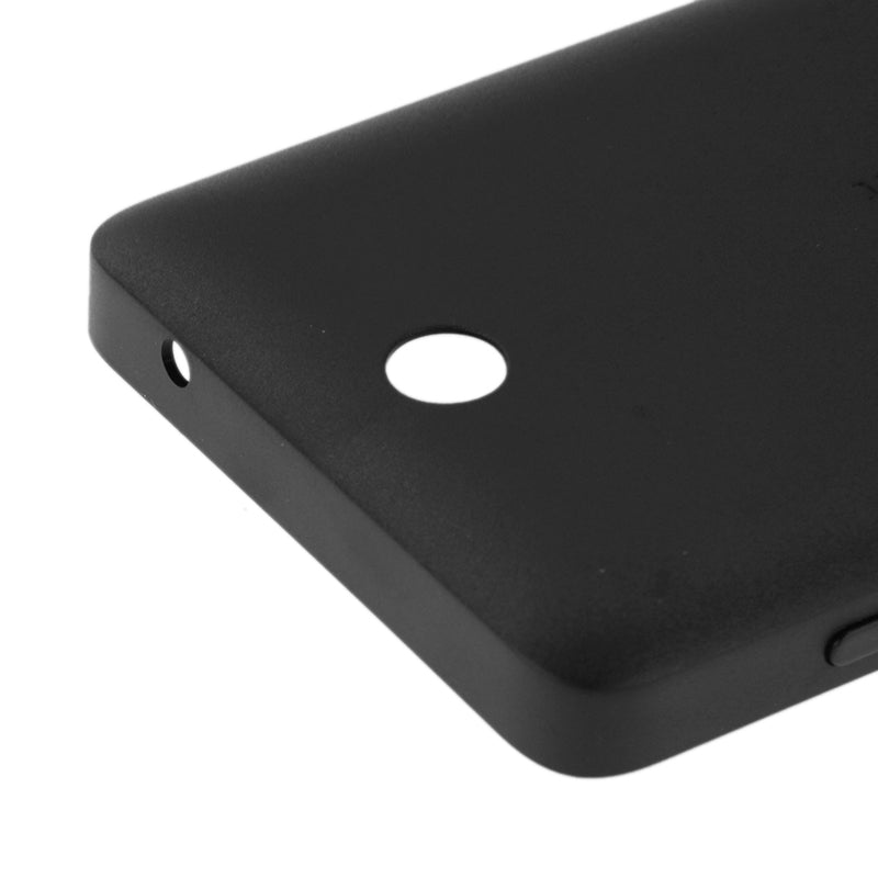 Frosted Surface Plastic Back Housing Cover for Microsoft Lumia 430(Black)