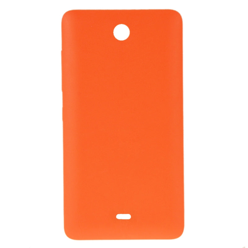 Frosted Surface Plastic Back Housing Cover for Microsoft Lumia 430(Orange)