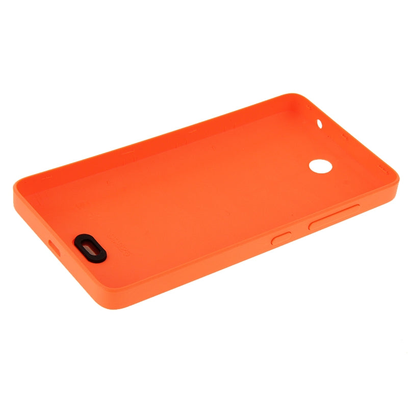 Frosted Surface Plastic Back Housing Cover for Microsoft Lumia 430(Orange)