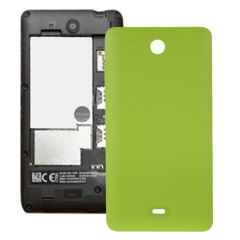 Frosted Surface Plastic Back Housing Cover for Microsoft Lumia 430(Green)