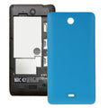 Frosted Surface Plastic Back Housing Cover for Microsoft Lumia 430(Blue)