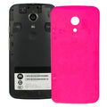 Battery Back Cover for Motorola Moto G (2nd Gen) XT1063 / XT1068 / XT1069(Magenta)