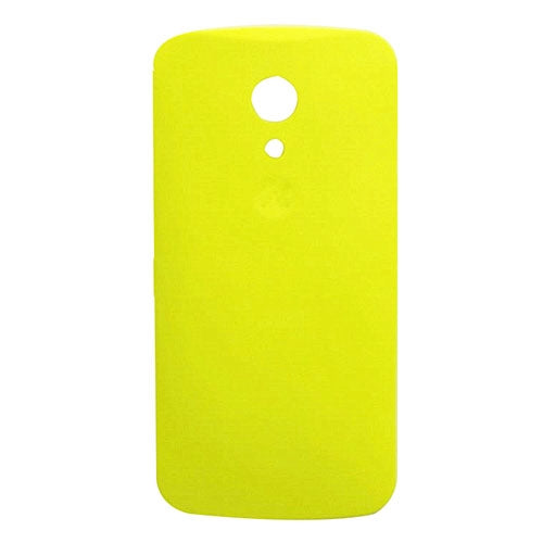 Battery Back Cover for Motorola Moto G (2nd Gen) XT1063 / XT1068 / XT1069(Yellow)