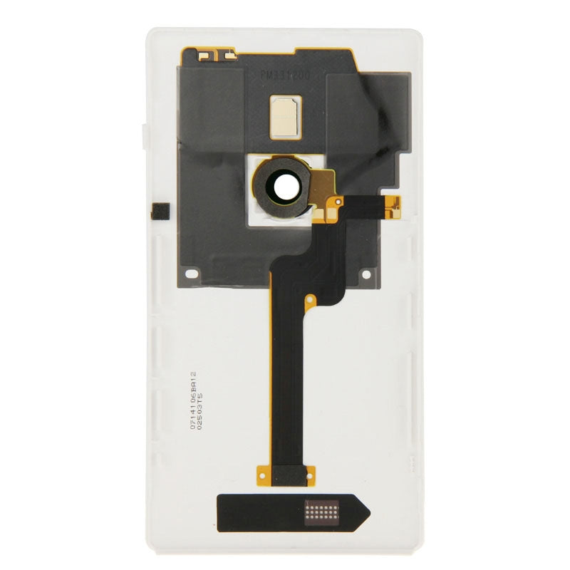 Housing Battery Back Cover With Flex Cable for Nokia Lumia 925(White)