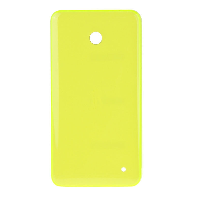 Housing Battery Back Cover + Side Button for Nokia Lumia 635(Yellow)