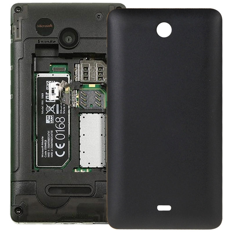 Frosted Battery Back Cover  for Microsoft Lumia 430(Black)