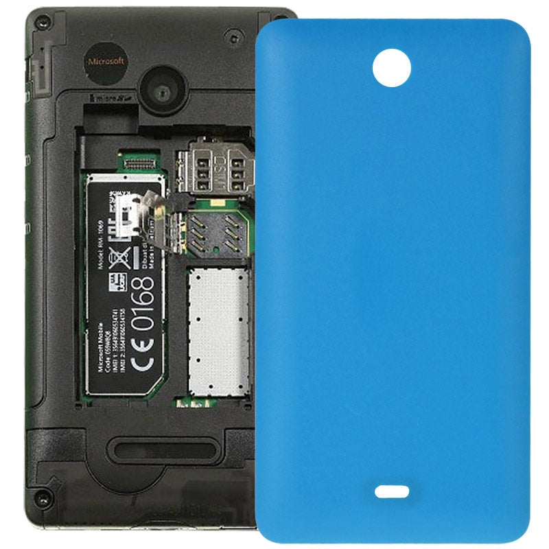 Frosted Battery Back Cover  for Microsoft Lumia 430(Blue)