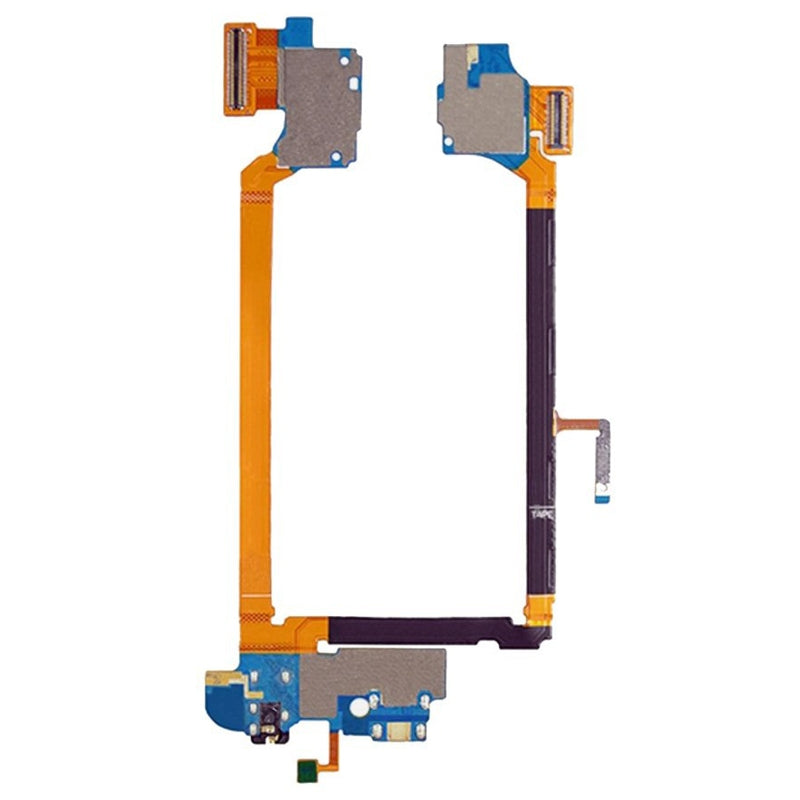 USB Charging Connector Port Flex Cable & Earphone Audio Jack Flex Cable & Microphone Flex Cable  for LG G2 / D800 / D801 / D803 / D800T