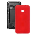 Solid Color Plastic Battery Back Cover for Nokia Lumia 530 (Red)