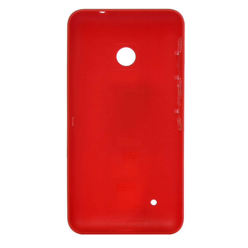 Solid Color Plastic Battery Back Cover for Nokia Lumia 530 (Red)