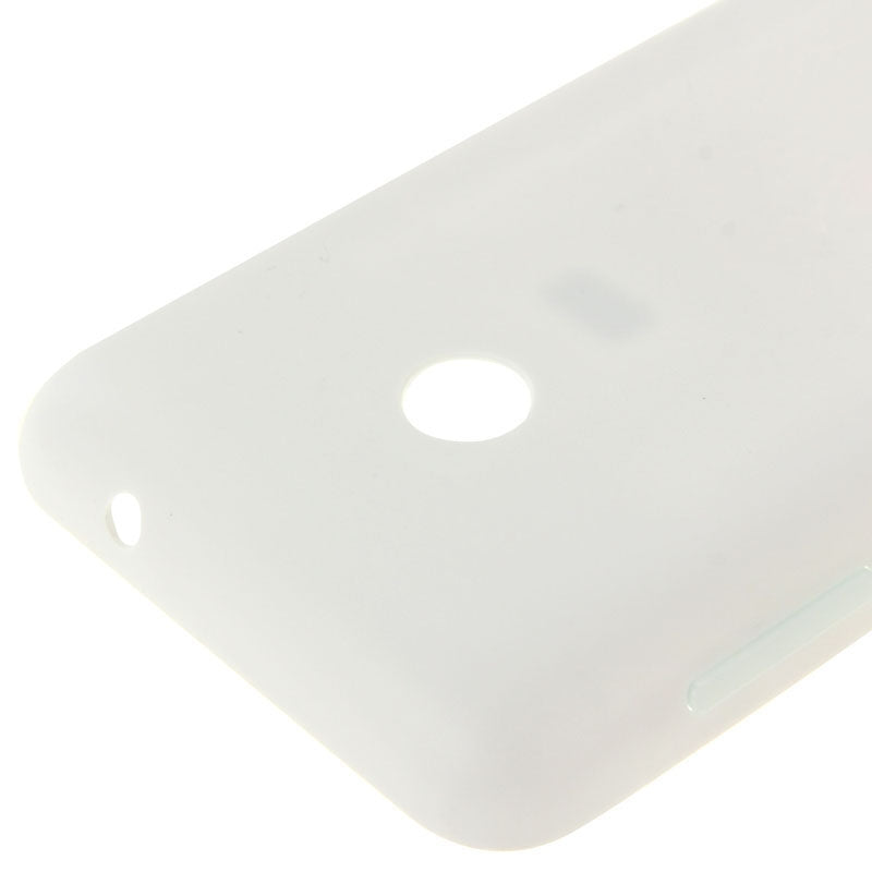 Solid Color Plastic Battery Back Cover for Nokia Lumia 530(White)