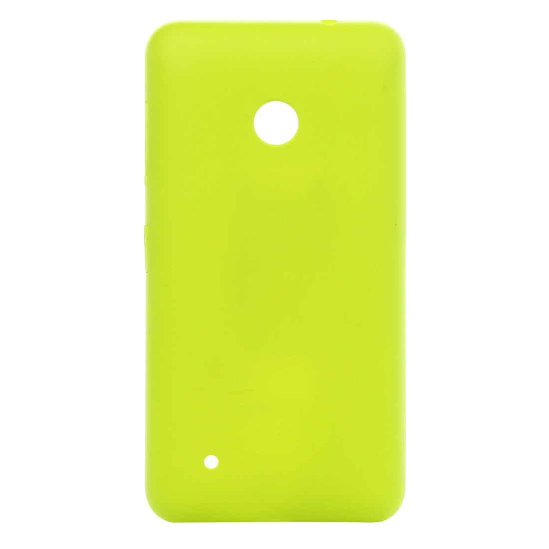 Solid Color Plastic Battery Back Cover for Nokia Lumia 530 (Yellow)