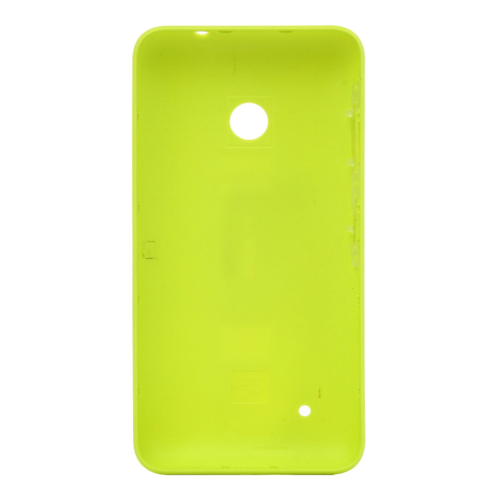 Solid Color Plastic Battery Back Cover for Nokia Lumia 530 (Yellow)