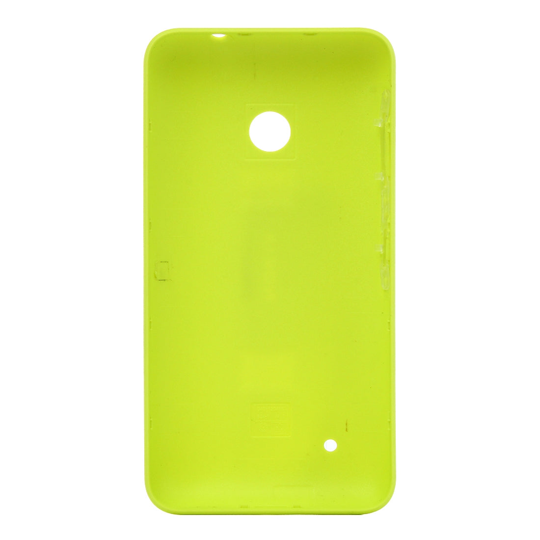 Solid Color Plastic Battery Back Cover for Nokia Lumia 530 (Yellow)