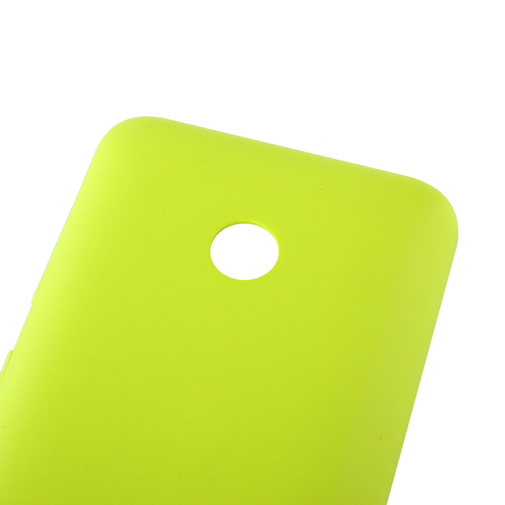Solid Color Plastic Battery Back Cover for Nokia Lumia 530 (Yellow)