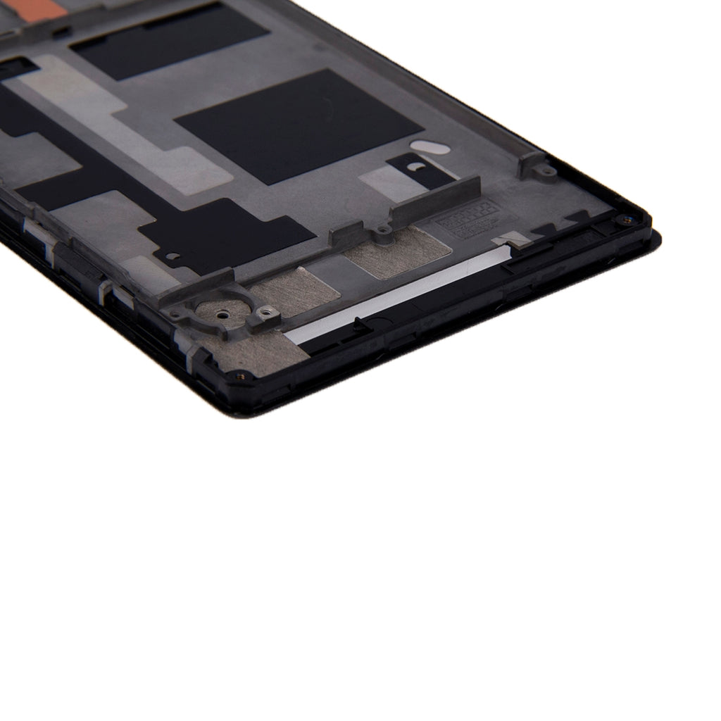 Front Housing  with Adhesive for Sony Xperia C3(Black)