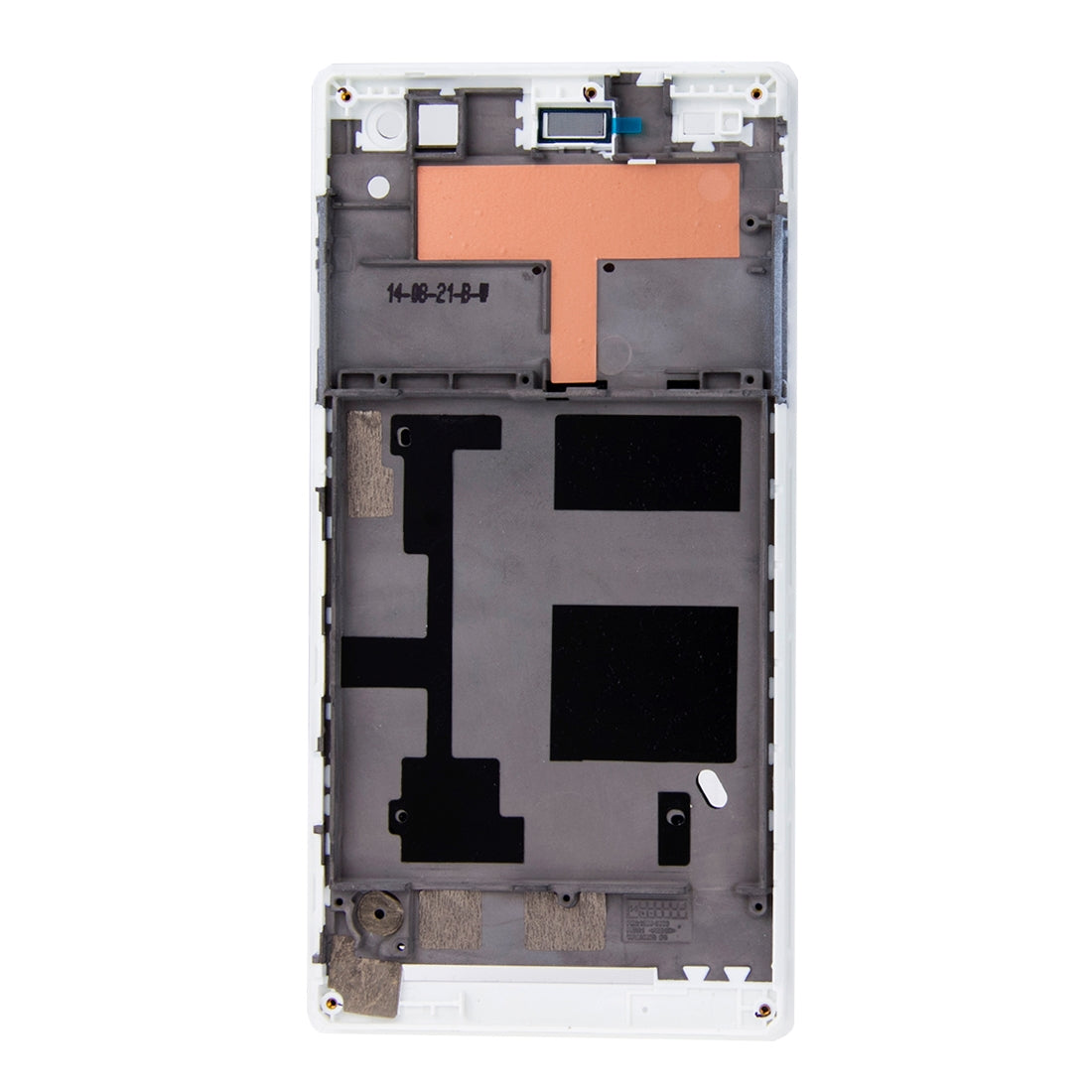 Front Housing  with Adhesive for Sony Xperia C3(White)