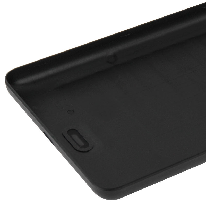 Frosted Surface Plastic Back Housing Cover  for Microsoft Lumia 535(Black)