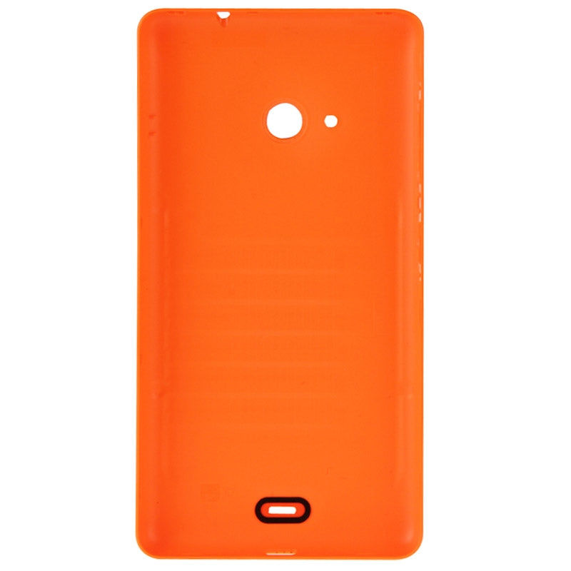 Smooth Surface Plastic Back Housing Cover  for Microsoft Lumia 535(Orange)