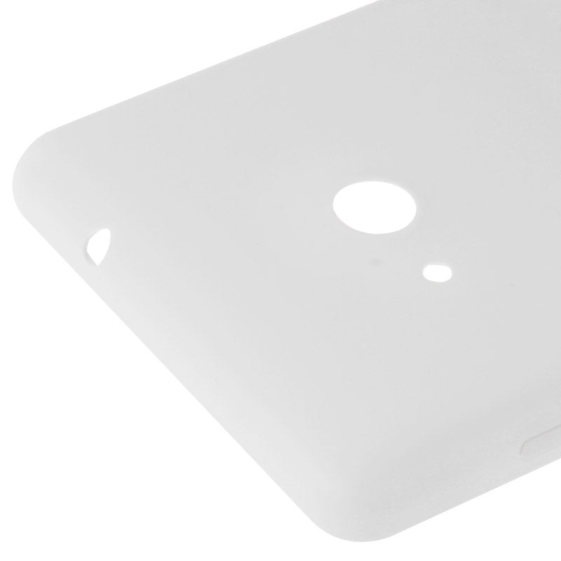 Frosted Surface Plastic Back Housing Cover  for Microsoft Lumia 535(White)
