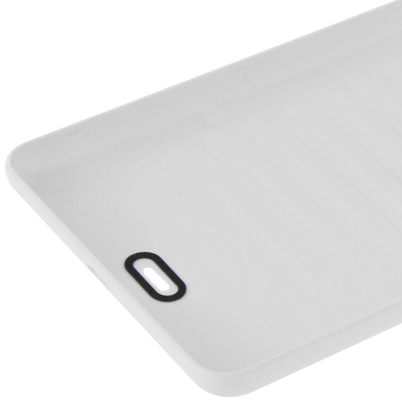 Frosted Surface Plastic Back Housing Cover  for Microsoft Lumia 535(White)